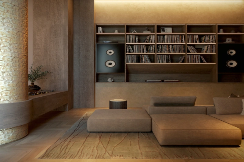 Spacious Three Bedroom with Maids Room and Study - Modern Design