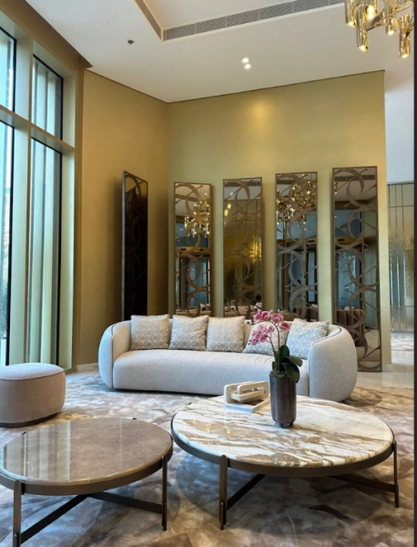 Luxuriöse 2-Zimmer-Wohnung direkt am Strand mit Eleganz und Stil