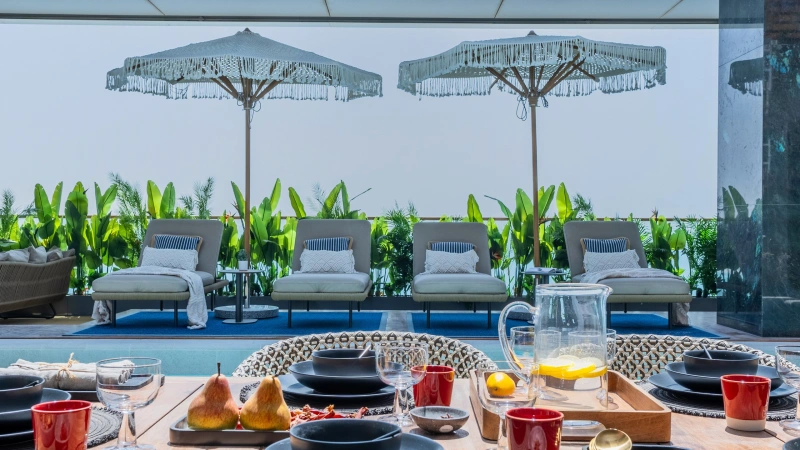 Luxuriöses 5-Schlafzimmer-Penthouse mit privatem Pool, Sauna - Ultimative Raffinesse und Eleganz