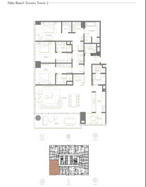 Geräumiges Luxusapartment mit 3 Schlafzimmern und großzügigem Grundriss!