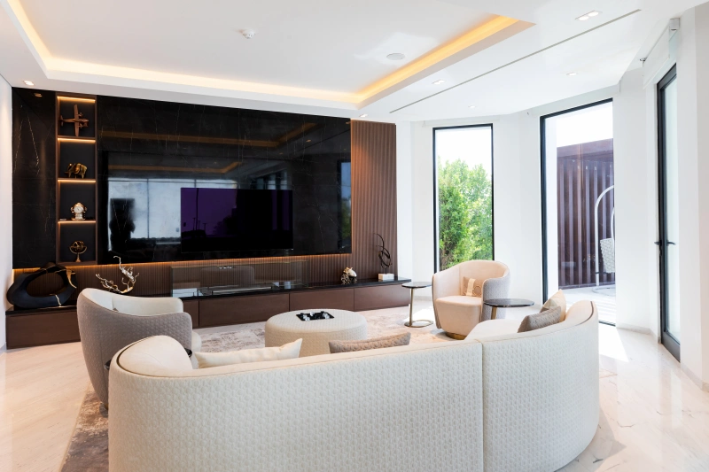 Luxuriöse 7-Zimmer Garden Homes-Villa mit Blick auf Atlantis & Sonnenuntergang