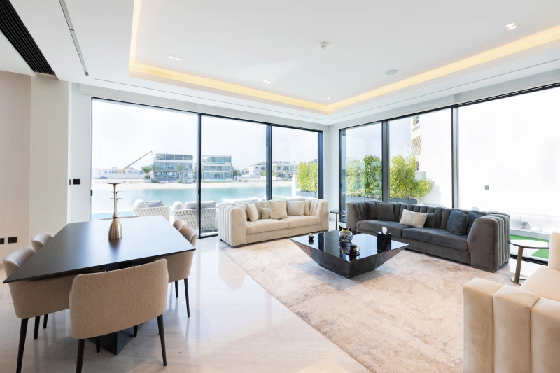 Luxuriöse 7-Zimmer Garden Homes-Villa mit Blick auf Atlantis & Sonnenuntergang