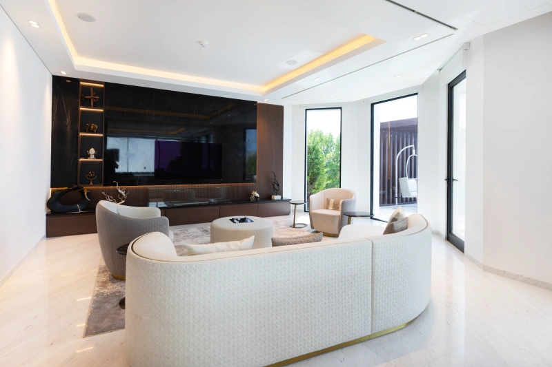 Luxuriöse 7-Zimmer Garden Homes-Villa mit Blick auf Atlantis & Sonnenuntergang