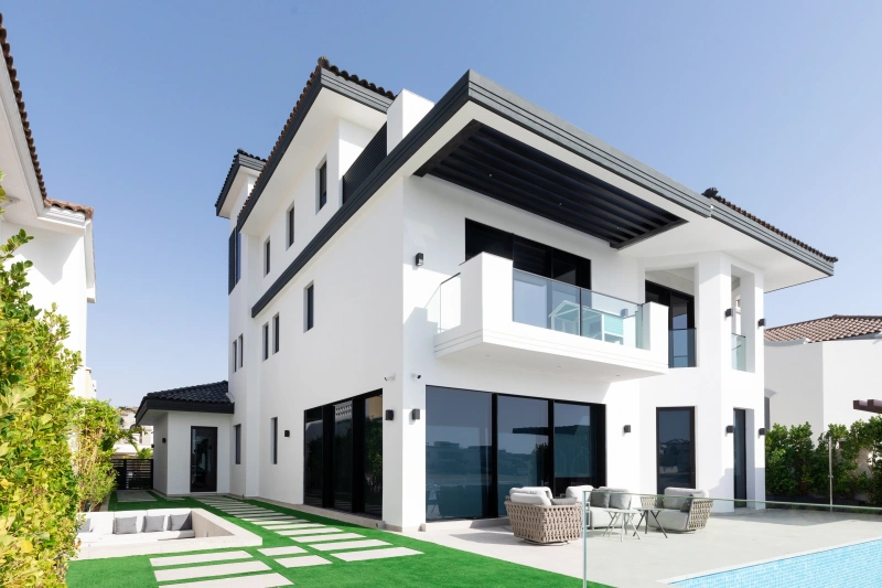 Luxuriöse 7-Zimmer Garden Homes-Villa mit Blick auf Atlantis & Sonnenuntergang