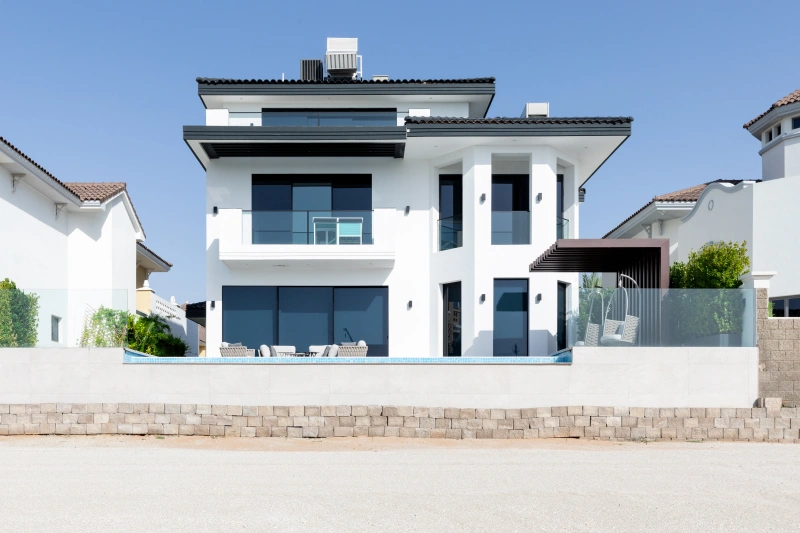 Luxuriöse 7-Zimmer Garden Homes-Villa mit Blick auf Atlantis & Sonnenuntergang
