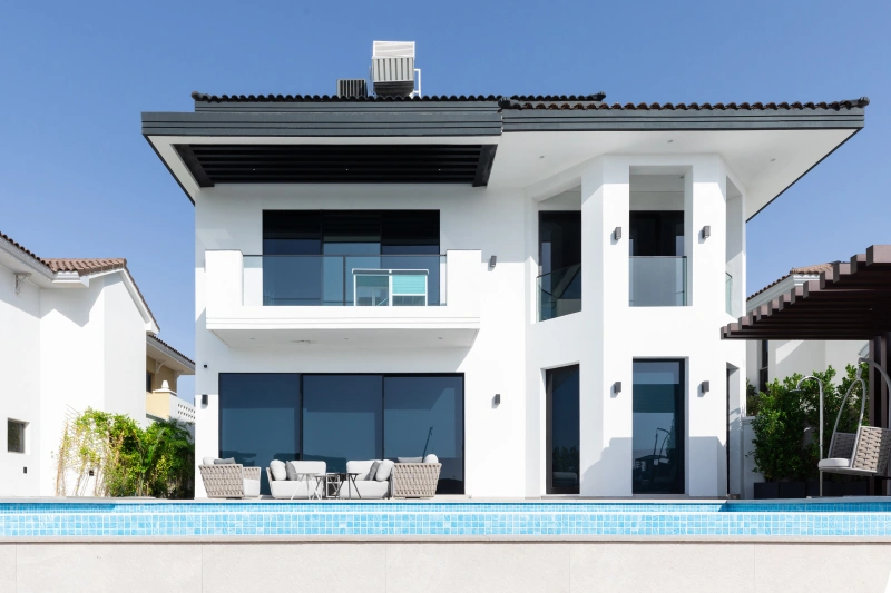 Luxuriöse 7-Zimmer Garden Homes-Villa mit Blick auf Atlantis & Sonnenuntergang