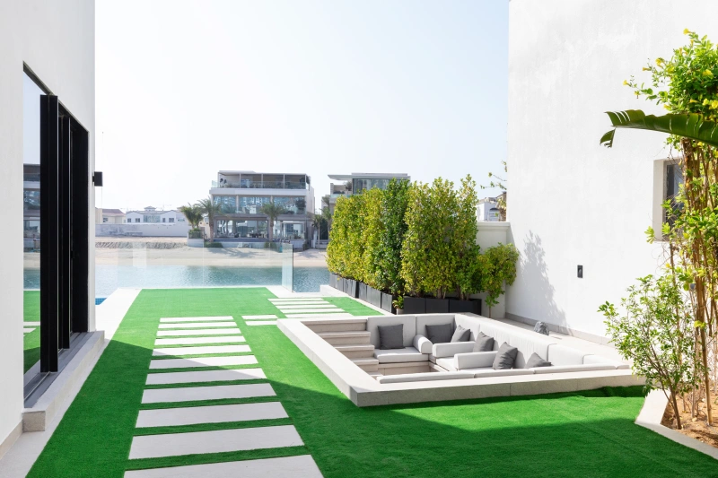 Luxuriöse 7-Zimmer Garden Homes-Villa mit Blick auf Atlantis & Sonnenuntergang