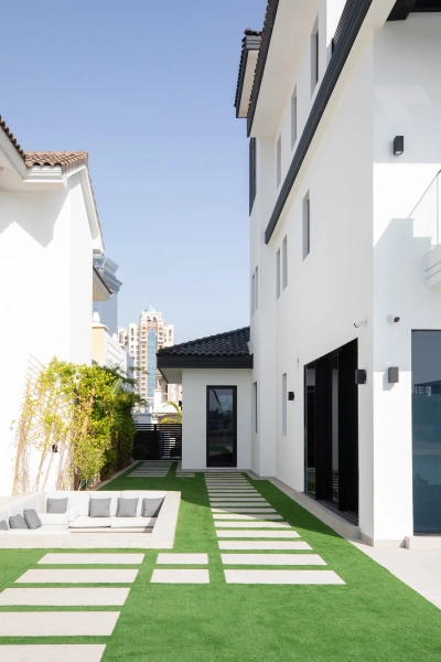 Luxuriöse 7-Zimmer Garden Homes-Villa mit Blick auf Atlantis & Sonnenuntergang