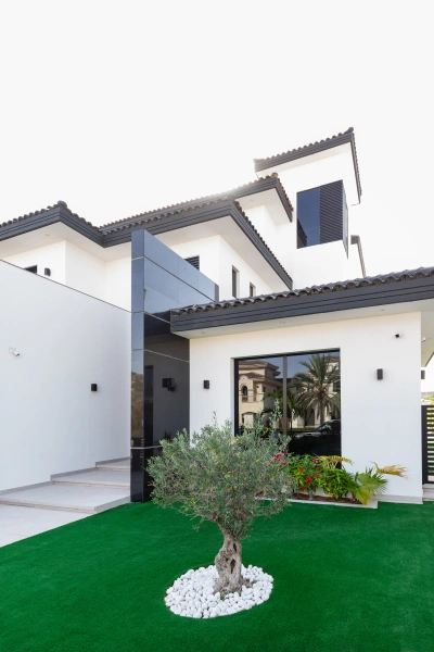 Luxuriöse 7-Zimmer Garden Homes-Villa mit Blick auf Atlantis & Sonnenuntergang