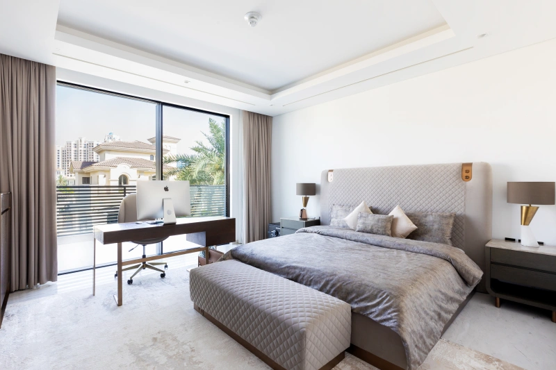 Luxuriöse 7-Zimmer Garden Homes-Villa mit Blick auf Atlantis & Sonnenuntergang