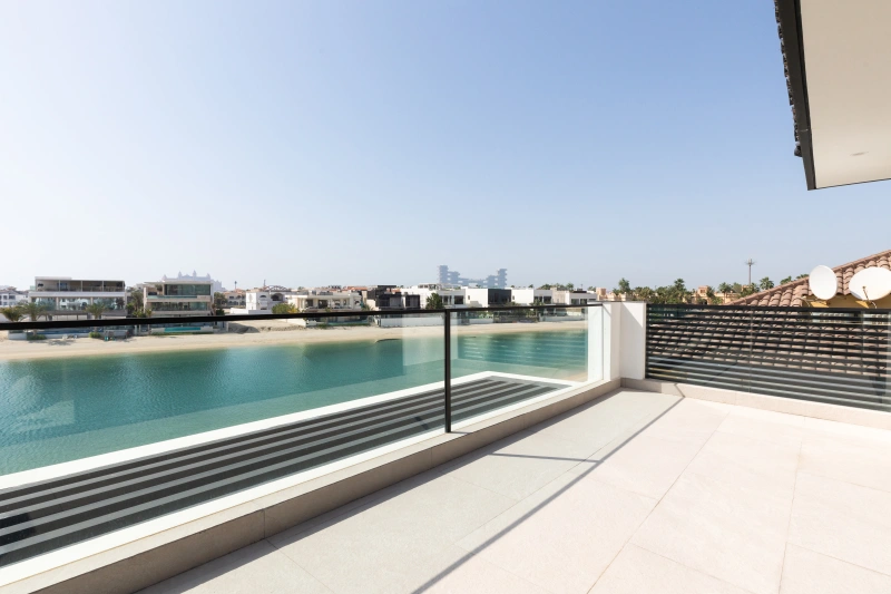 Luxuriöse 7-Zimmer Garden Homes-Villa mit Blick auf Atlantis & Sonnenuntergang