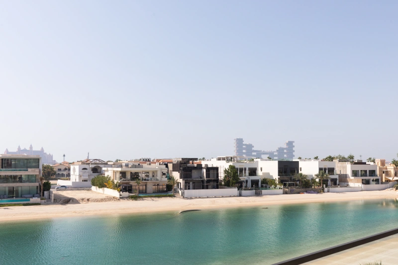 Luxuriöse 7-Zimmer Garden Homes-Villa mit Blick auf Atlantis & Sonnenuntergang