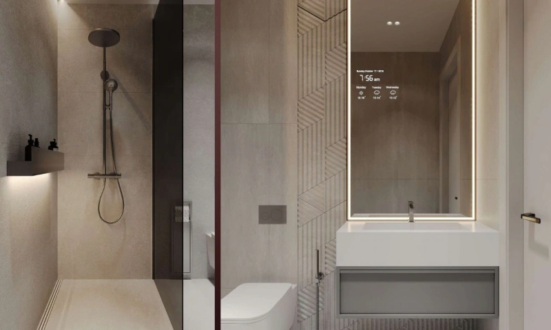 Gemütliche 2-Zimmer-Wohnung mit Sauna und Kinoraum im Gebäude. Luxus pur!