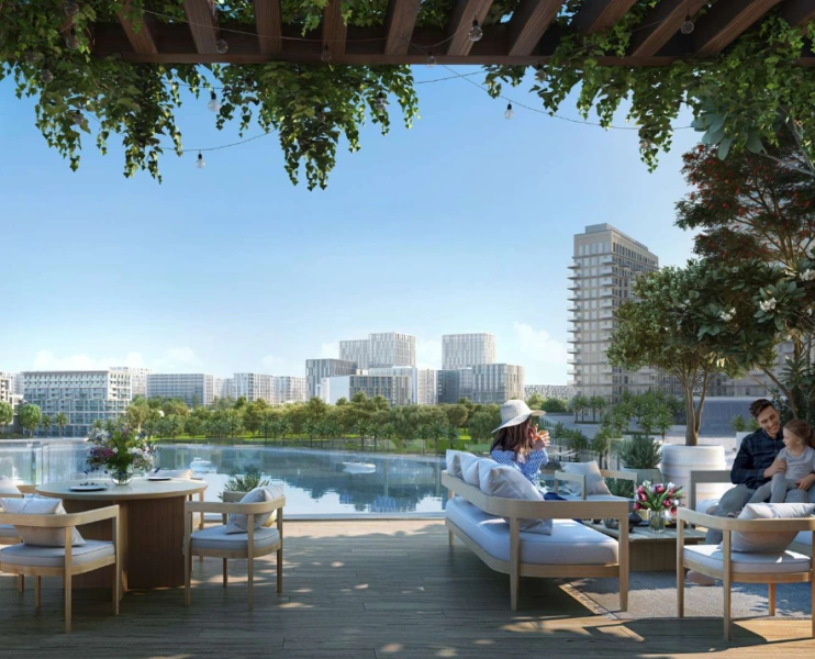 Traumhaftes 4-Zimmer-Triplex in Creek Waters mit Kanalblick