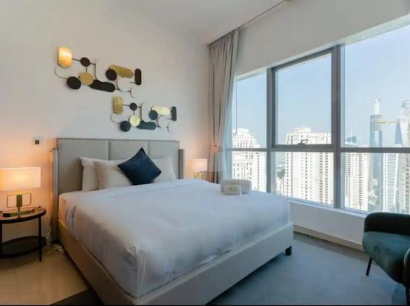 Luxuriöses 3-SZ-Apartment mit atemberaubender Marina-Aussicht in Bay Central, Dubai Marina