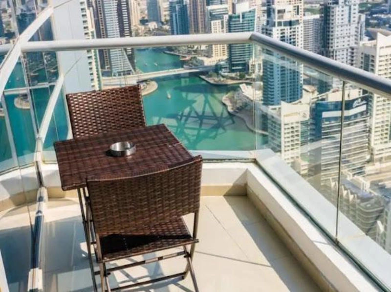 Luxuriöses 3-SZ-Apartment mit atemberaubender Marina-Aussicht in Bay Central, Dubai Marina