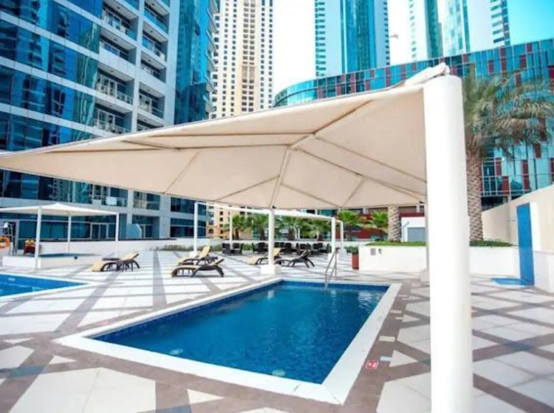 Luxuriöses 3-SZ-Apartment mit atemberaubender Marina-Aussicht in Bay Central, Dubai Marina