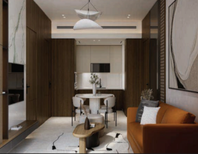 Stilvolles Studio-Apartment mit modernem Design