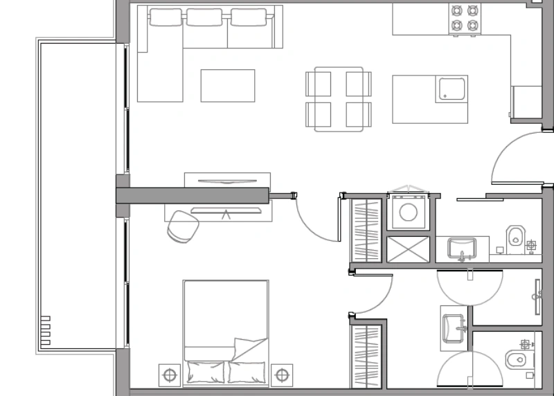 Gemütliche 1-Zimmer-Wohnung mit tollen Annehmlichkeiten in Top-Lage!