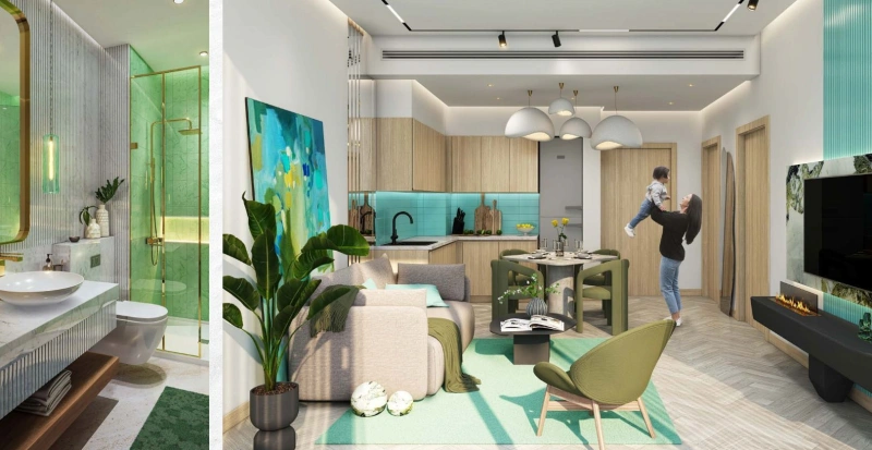 Wunderschönes 2-Zimmer Apartment mit Regendusche und voll ausgestatteter Küche in bester Lage!