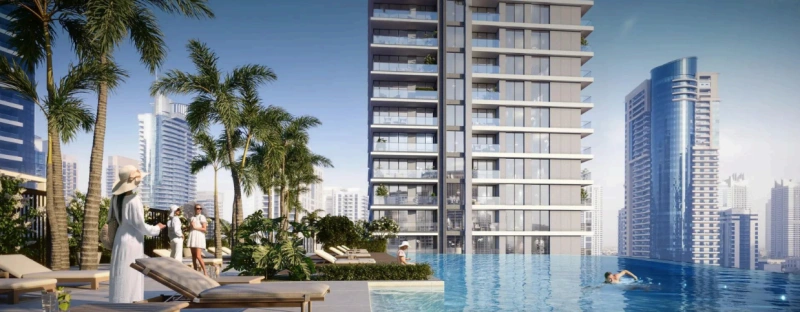 Luxuriöses 2-Zimmer-Apartment mit Blick auf Marina und Palm Jumeirah