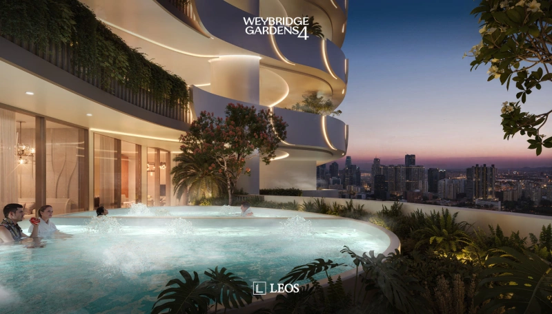 Luxuriöse 4 Schlafzimmer Sky Villa mit Zen Garten, Privatpool und atemberaubendem Ausblick!