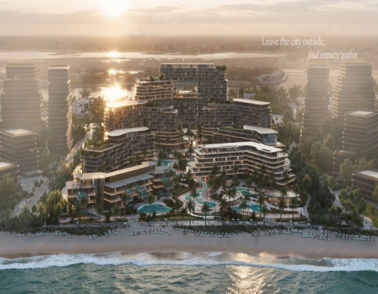 Stilvolle Wohnung mit einem Schlafzimmer und modernem Design