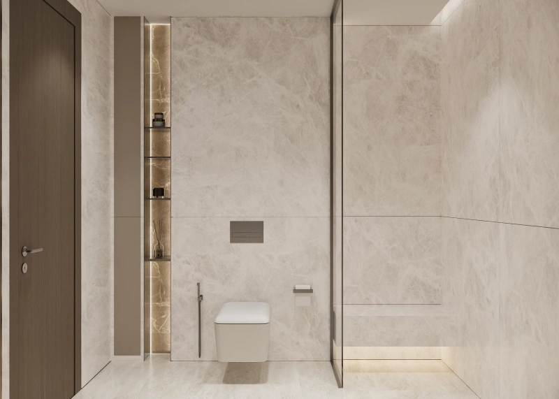 Modernes 1-Zimmer Apartment mit großen raumhohen Fenstern und Einbauküche!