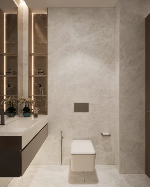 Modernes 1-Zimmer Apartment mit großen raumhohen Fenstern und Einbauküche!