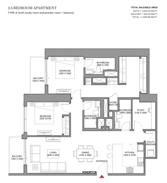 Traumhafte 2-Zimmer-Wohnung mit Arbeitszimmer - perfekte Investition!