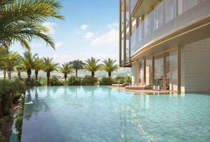 Atemberaubendes 2-Schlafzimmer-Luxus-Apartment mit vollem Meerblick