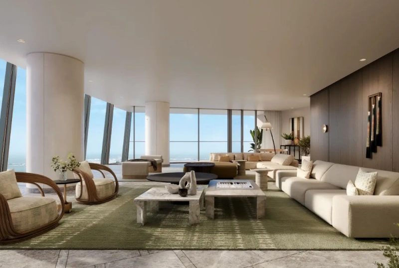 Atemberaubendes 2-Schlafzimmer-Luxus-Apartment mit vollem Meerblick