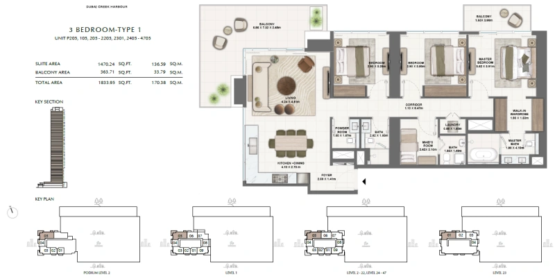 Exklusive 3-Zimmer-Wohnung mit Dienstzimmer & eigenem Bad, Elegant gestaltet, tolle Annehmlichkeiten