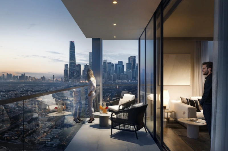 appartamento con 1 camera da letto in "LUM1NAR TOWER