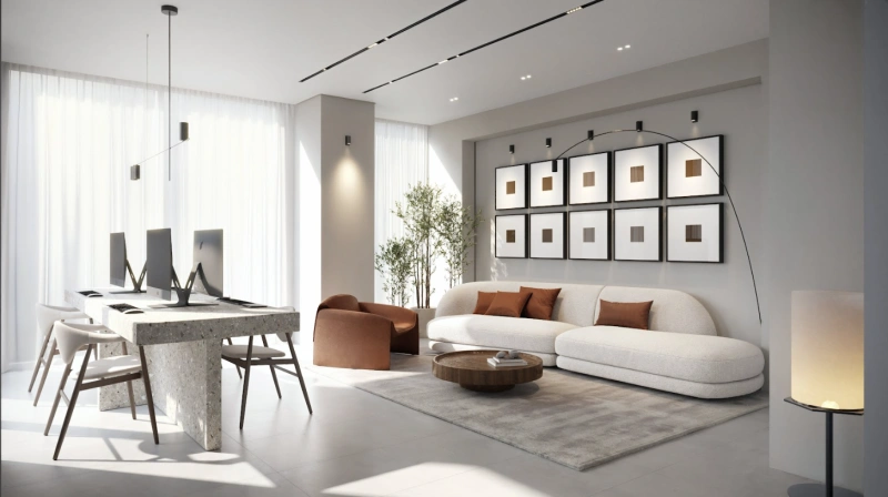 appartamento con 1 camera da letto in "LUM1NAR TOWER