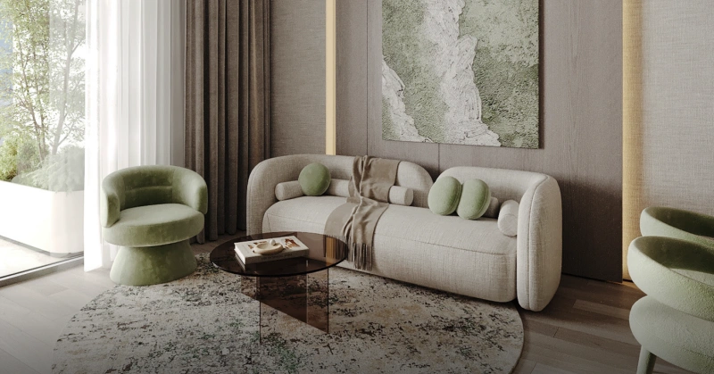 Modernes Studio Apartment mit voller Einrichtung und hochwertigen Küchengeräten!