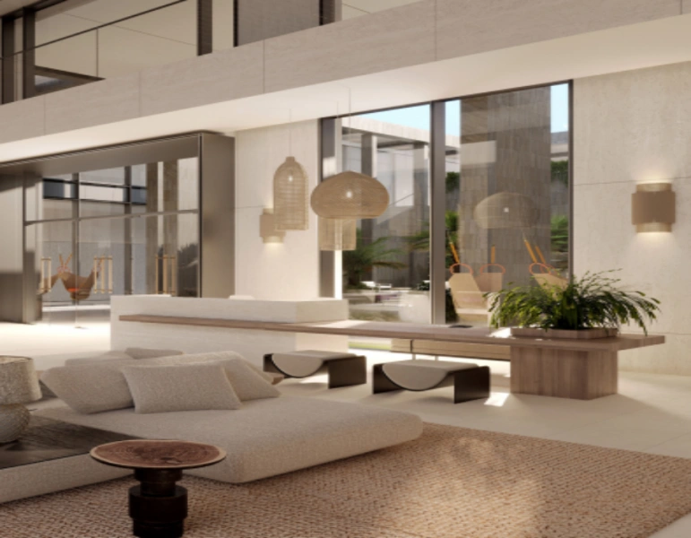 Atemberaubende Wohnung mit drei Schlafzimmern