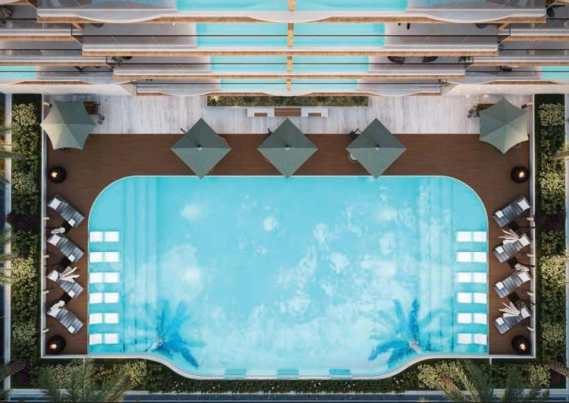 Stilvolles Studio-Apartment mit modernem Design