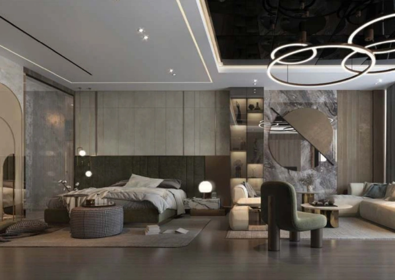 Stilvolles Studio-Apartment mit modernem Design