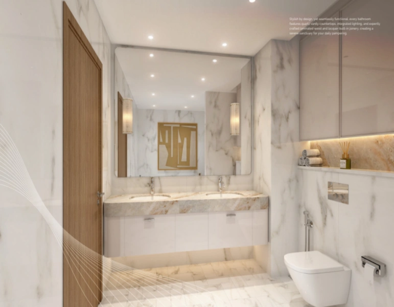 Atemberaubende Drei-Zimmer-Wohnung mit modernem Design