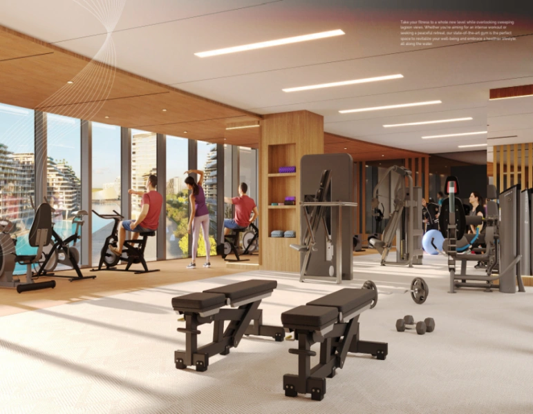 Atemberaubende Drei-Zimmer-Wohnung mit modernem Design