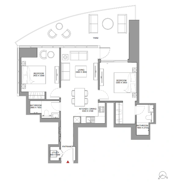 Modernes Design in zentraler Lage - 2-Zimmer-Apartment mit stilvoller Einrichtung!