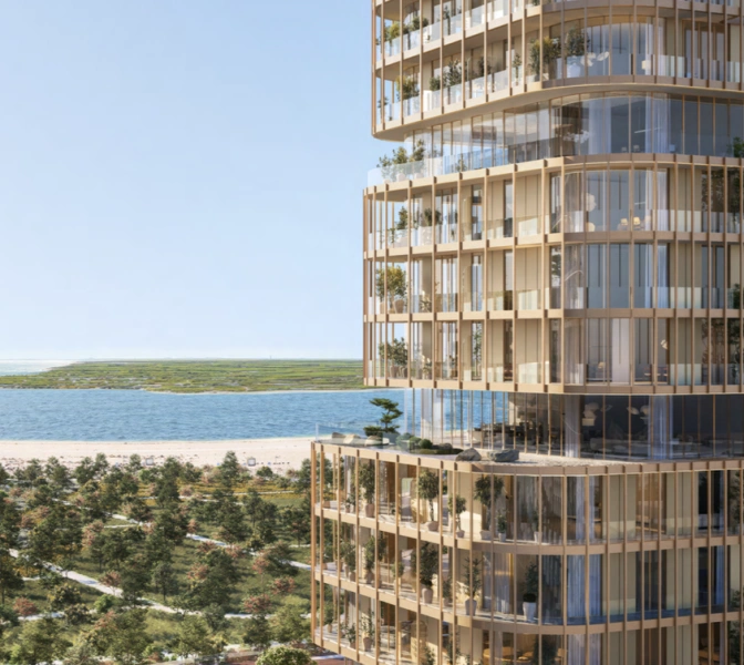 Atemberaubende 1-Zimmer-Wohnung mit Meerblick in bester Lage der Master Community