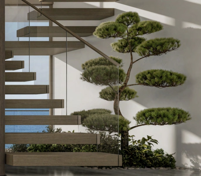 Atemberaubende 1-Zimmer-Wohnung mit Meerblick in bester Lage der Master Community