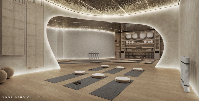 Atemberaubende 1-Zimmer-Wohnung mit Meerblick in bester Lage der Master Community