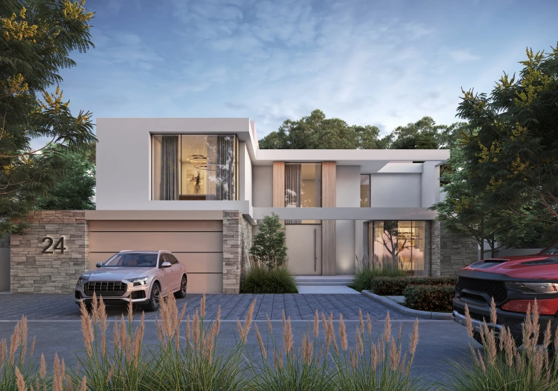 Moderne Villa mit privatem Pool und atemberaubendem Meerblick