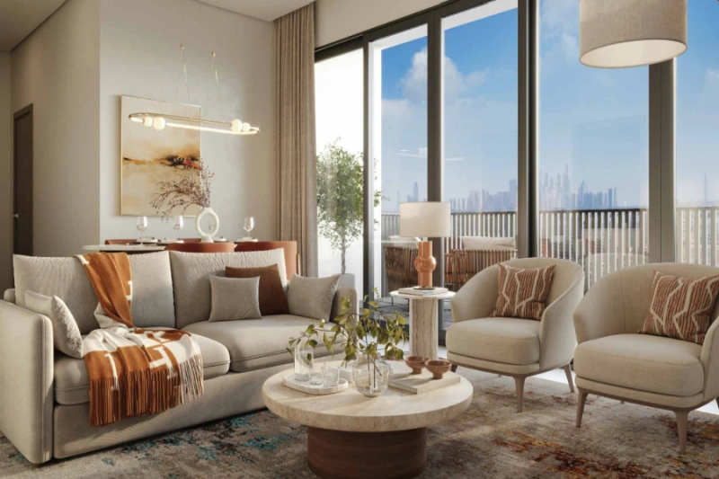 Stilvolle Zwei-Zimmer-Wohnung mit modernem Design