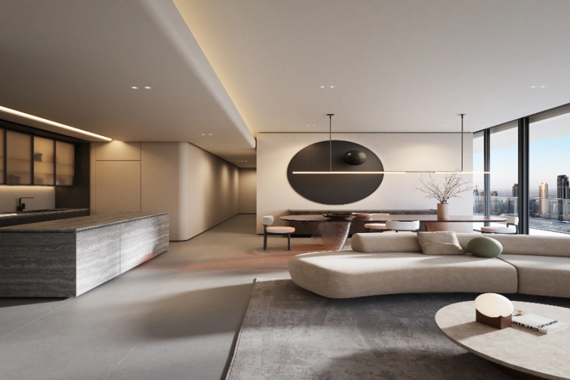 Wohnung mit drei Schlafzimmern