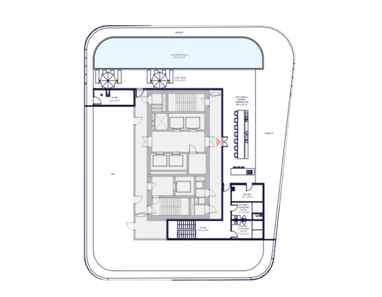 Geräumige Sechs-Zimmer-Wohnung mit modernem Design