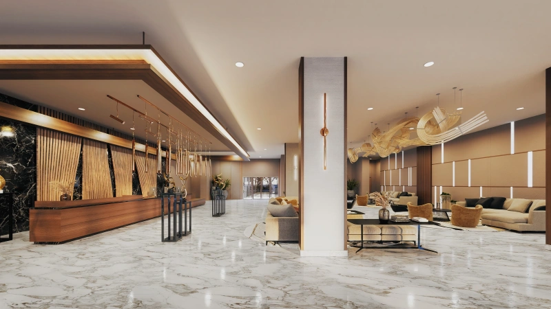 Luxuriöses Apartment in Al Habtoor Tower: traumhafter Meerblick!